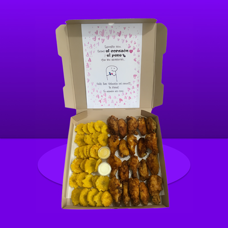 Box alitas broaster 2030